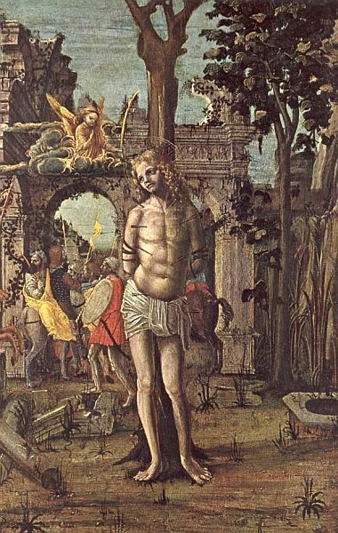 Foltering Sint Sebastiaan.