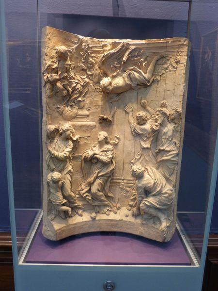 Marteldood Emerentiana voorstudie voor het Emerentiana-altaar in de Sant' Agnese, Piazza Navona, Rome