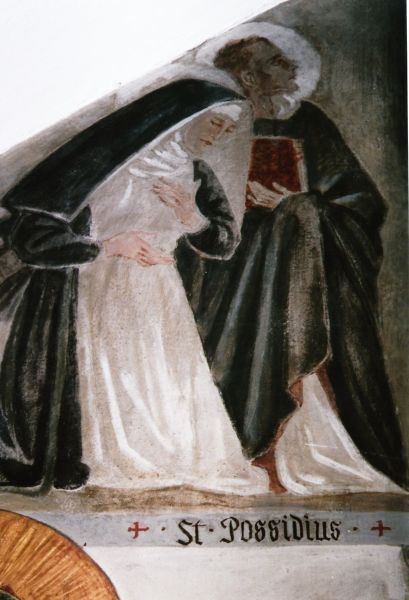 Possidius met Augustinus' moeder Monica