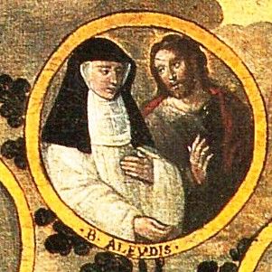 Aleydis met Christus.