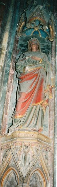 Perseveranda van Poitou met Macrina van Magné en Columba (1)
