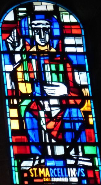 Ca 1990, glasschilderkunst