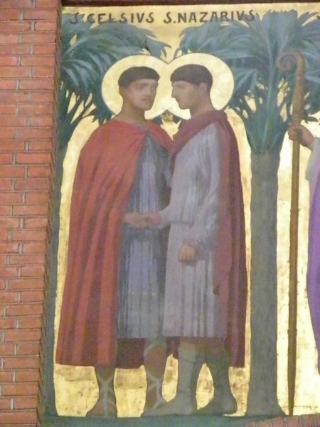 Nazarius van Milaan met Celsus (1)