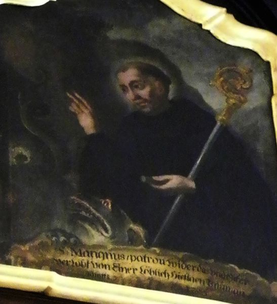 Sint Magnus, patroon tegen ongedierte.