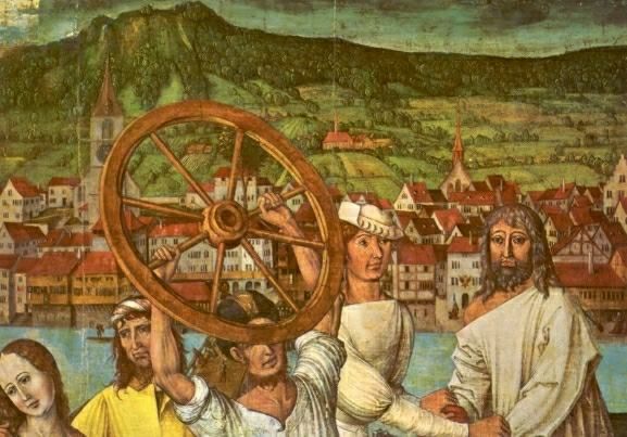 Folteringen van de drie martelaren.