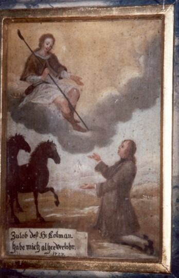 Ex Voto ter ere van St. Coloman.