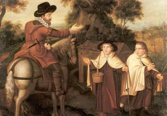 Teresa met haar broertje op weg naar de Moren: "Rodrigo, denk eraan: de martelaren zien God voor altijd!".