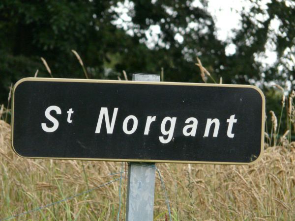 Plaatsnaambordje St-Norgant
