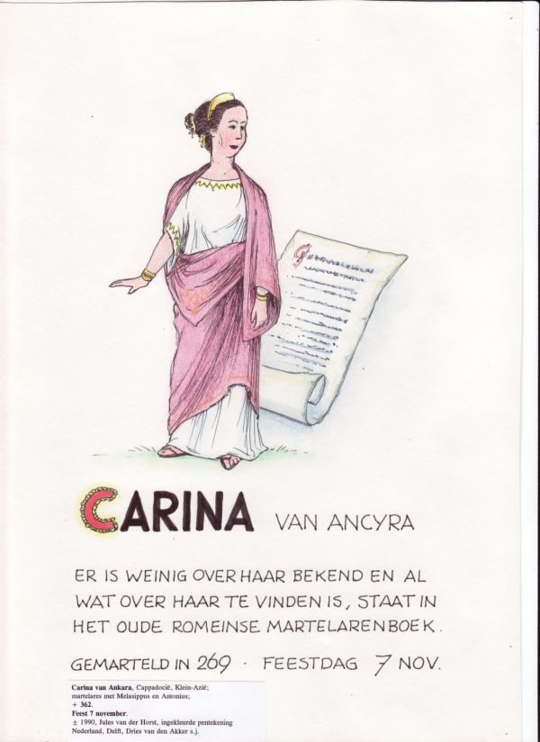 Melasippus van Ankara met Antonius en Carina (1)