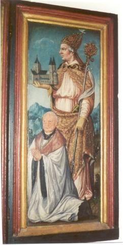 Kunibert achter kanunnik.