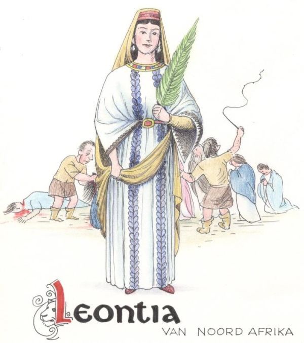 Dionysia van Utica met Majoricus, Dativa en anderen (1)