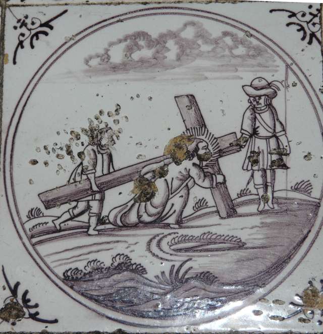 Jezus kruisdraging Simon van Syrene