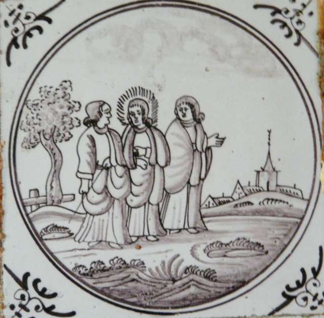 Jezus en Emmausgangers