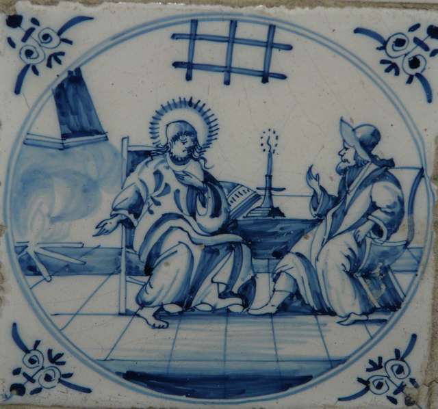 Jezus en Nicodemus