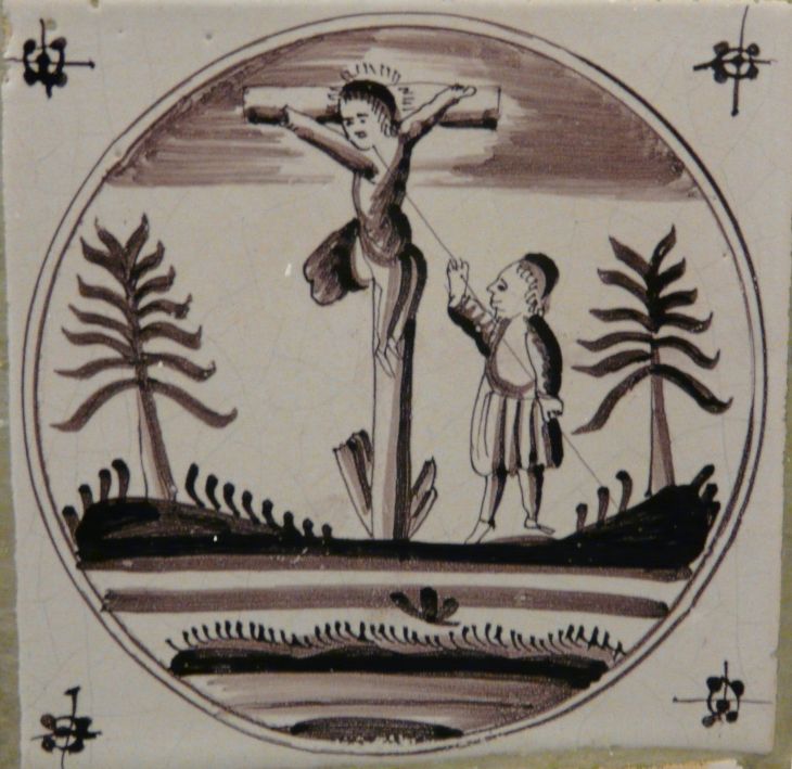 Jezus doorstoken