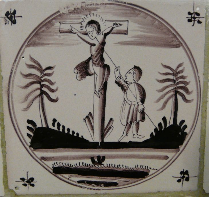 Jezus doorstoken