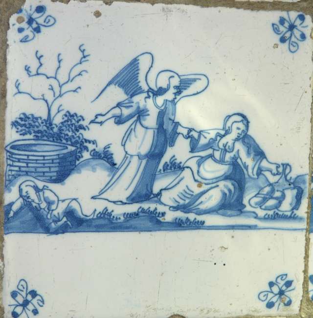Hagar en Ismaël gered