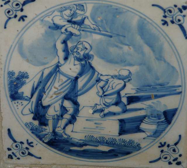 Engel weerhoudt Abraham