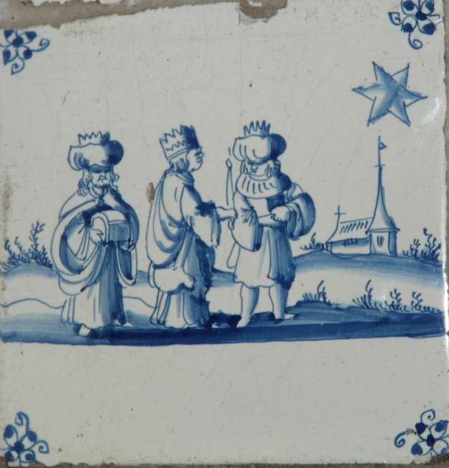 Drie Koningen zien ster