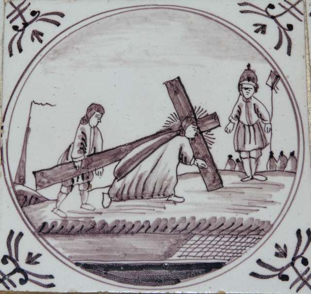 Jezus kruisdraging Simon van Syrene